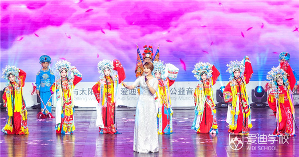 北京愛迪學(xué)校與太陽同行音樂會在北京保利劇院隆重舉行